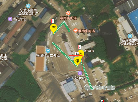 横溪考场3号线靠边停车（修改前）.png